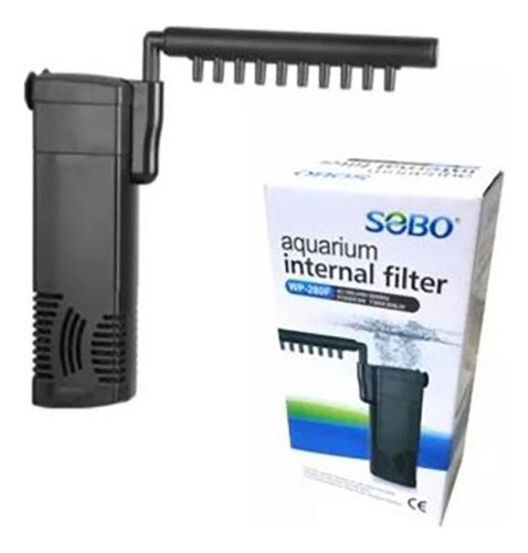 Filtro Interno Sobo Wp-280f 5w 500l/h Para Pecera Y Acuario