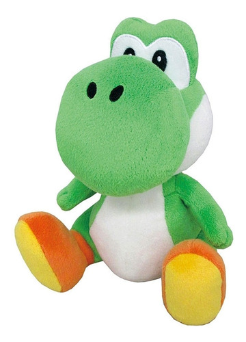 Peluche Figura De Yoshi De 8'' Verde, Super Mario Bros