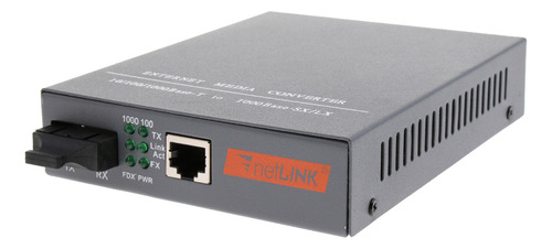 2 Transceptor De Fibra De Modo Gigabit Ethernet Media
