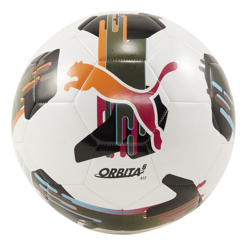 Balón Para Fútbol Orbita 6 Color Blanco/negro-naranja