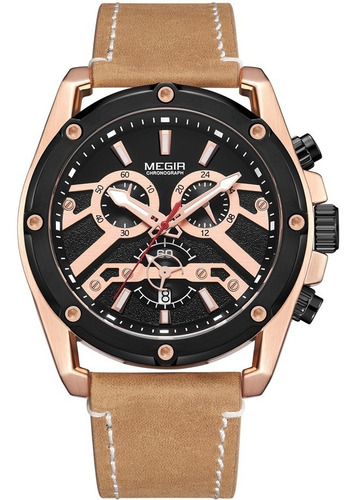 Reloj Megir Mn2120 Hombre Cronografo