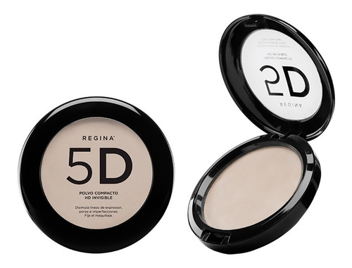 5d | Polvo Compacto Mate Sin Color Regina
