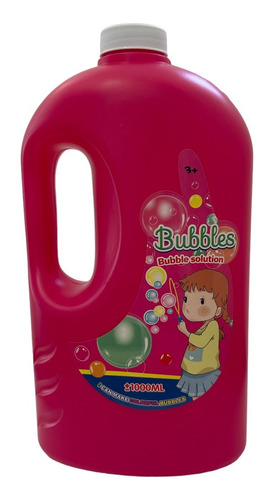 Líquido Para Burbujero Máquina Burbujas Fiesta 1 Lt