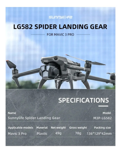 Tren De Aterrizaje Drone Dji Mavic 3 Pro