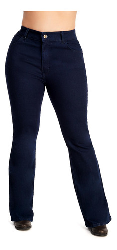 Pantalon Dama Azul Mezclilla Talla Extra Mundo Terra 148048