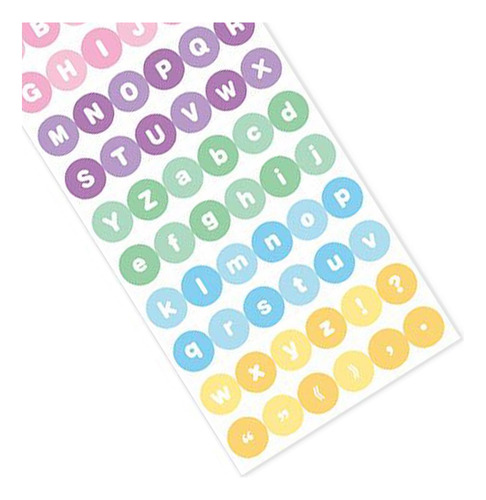 5 Brillante Brillante Stickersheart Estrella Pegatinas Carta