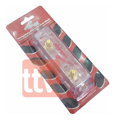 Imagen 4 de 10 de Porta Fusible Audiopipe Anl 1 Posicion 0/4 Gauge Cq-1100 N-i