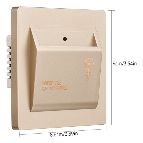 Hotel Energy Saver: Insira O Cartão-chave Para O Interruptor