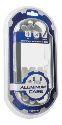 Tomee Aluminum Case Cover (silver) - Sony Ps Vita 2000 - Pla