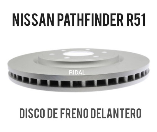 Disco Freno Delantero Nissan Pathfinder R51 