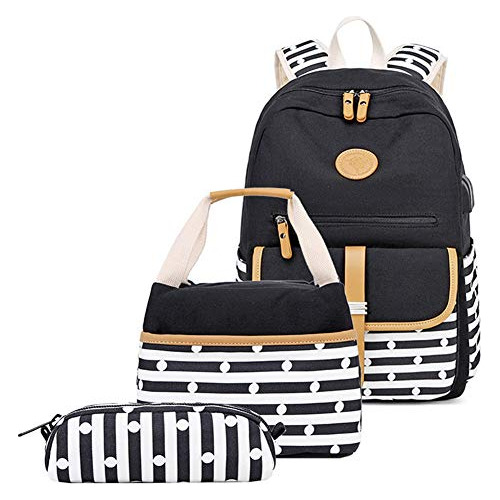 Bolso Escolar Para Niñas Mochilas Con Bolsa De Xg6la