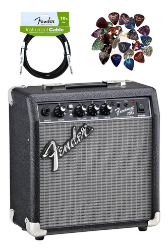 Amplificador De Guitarra Fender Frontman 10g Combo - Paquete