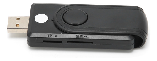 Lector De Tarjetas Portátil Mini Intelligent Sd/tf Id Multip