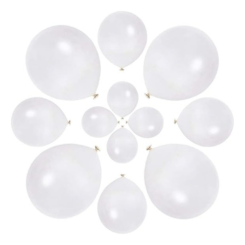 Globos Blanco R5 - Perlado X 50 U. - Universo Mágico