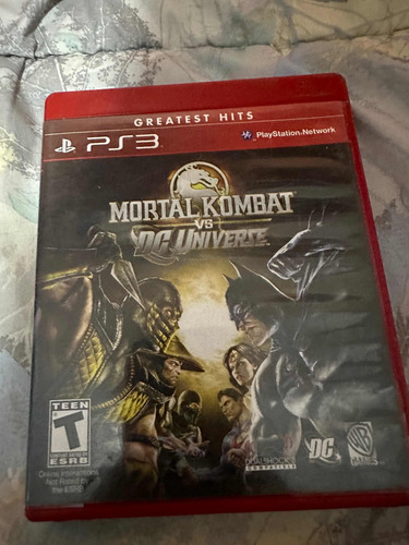 Mortal Kombat Vs Dc Universe Ps3