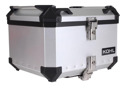 Imagen 3 de 9 de Baul Trasero Kohl Aluminio Topcase 50 Lts