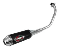 Comprar Caño Escape Gemoto Racing Negro Para Cg - Nany Motos