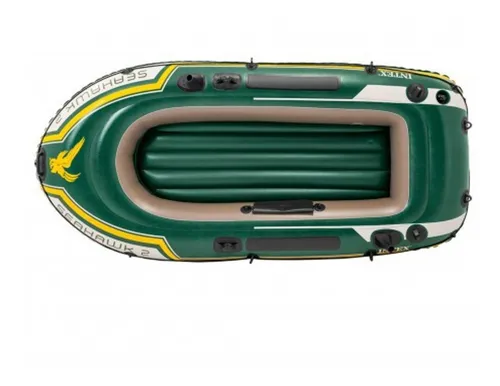 Bote Inflable Intex Gomon Seahawk Dos 2 Set De Vinilo 240 Kg