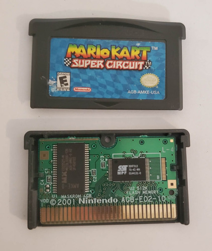 Mario Kart: Super Circuit, Game Boy Advance-original!