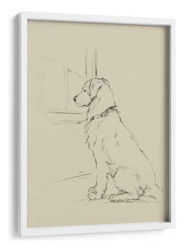 Cuadro Enmarcado Blanco Giro Girly Ii 60x80, Ethan Harper