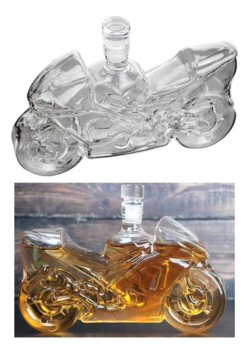 Decantadores De Licor En Forma De Motocicleta, Botella De