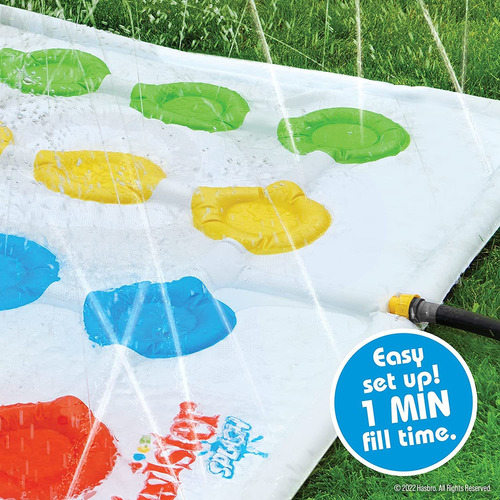 Hasbro Juego De Agua Twister Splash Para Niños, Aspersor En