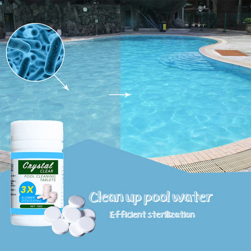 Zy Flotador De Limpieza De Piscina Con 100 Tabletas