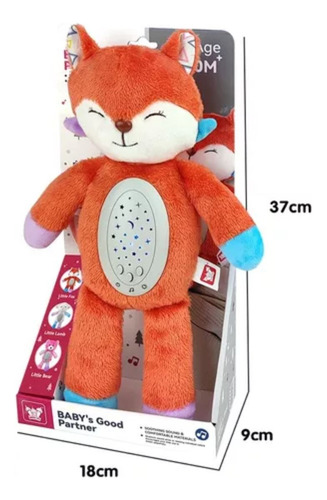 Peluche Con Proyector Y Sonido Para Bebes
