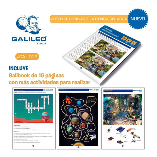 Juego De Ciencias La Ciencia Del Agua Galileo Italy