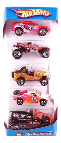 Hot Wheels 5 Gift Pack Off Road Warriors 2006 Único En M. L.