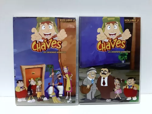 DVD Chaves em Desenho Animado Vol. 3 - Lacrado