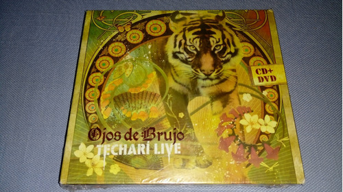 Ojos De Brujo - Techarí Live Cd + Dvd 2007 Digipack