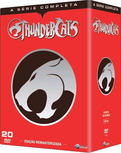 Imagem 1 de 1 de Thundercats - A Série Completa - Box Com 20 Dvds - Novo