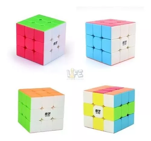 Cubo Mágico Profissional 3x3x3 Qiyi Warrior W - Original Stickerless