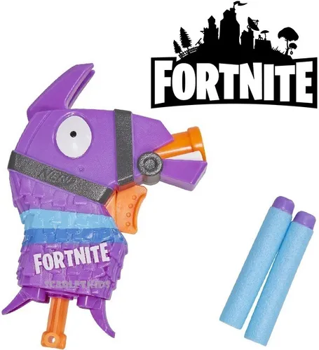 Fortnite Micro Llama Nerf 2 Dardos Elite Hasbro Original