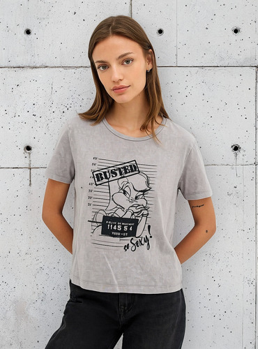 Polera Mujer Foster Frontal Print