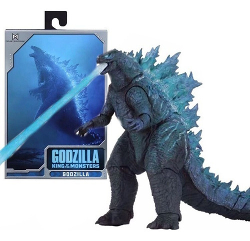 D Godzillas Unidad De Pvc De 17 Cm Calda Azul Listo For La