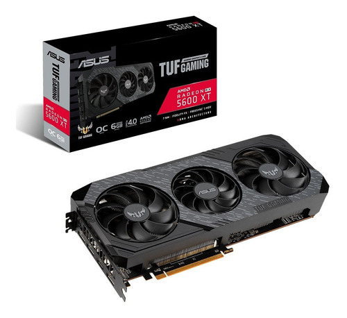Placa de video AMD Asus  TUF Gaming Radeon RX 5600 Series RX 5600 XT TUF 3-RX5600XT-T6G-EVO-GAMING 6GB