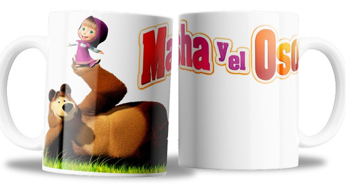 Taza De Ceramica - Maya Y El Oso 