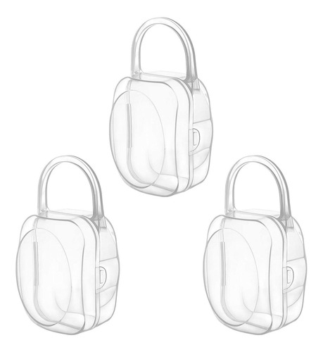 Imagen 1 de 6 de Laneyli - Funda Protectora Para Chupete, 3 Paquete De, Trans