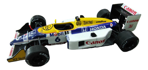 Williams Fw 11b 1987 Nelson Piquet 1/43 Salvat Ixo 