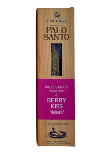 Sahumerio Palo Santo Buena Onda De Berry Kiss - Aromanza