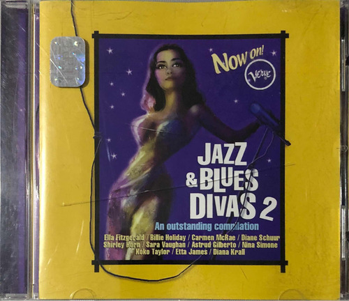 Jazz And Blues Cd. Divas 2. Ella Fitzgerald, Nina Simone,