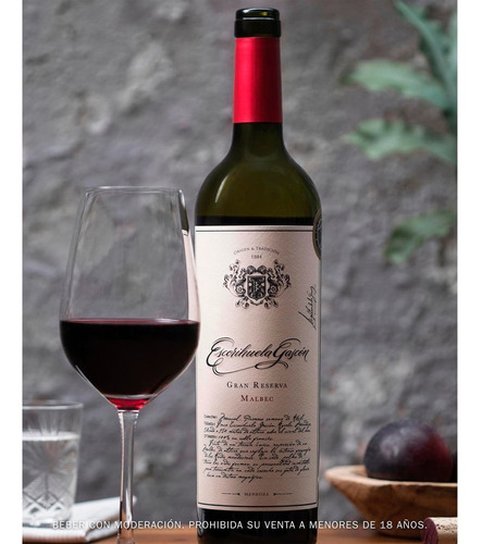 Imagen 2 de 3 de Vino Escorihuela Gascon Gran Reserva Malbec 750ml