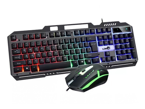 Teclado Gamer Mecanico Retroiluminado K882 + Mouse Ldk.ai