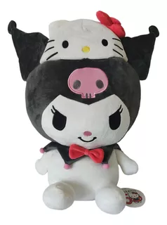 Peluche Grande De Kuromi 45cm Hello Kitty Aniversario Sanrio