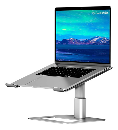 Soporte Ajustable Para Computadora Portatil / Plateado