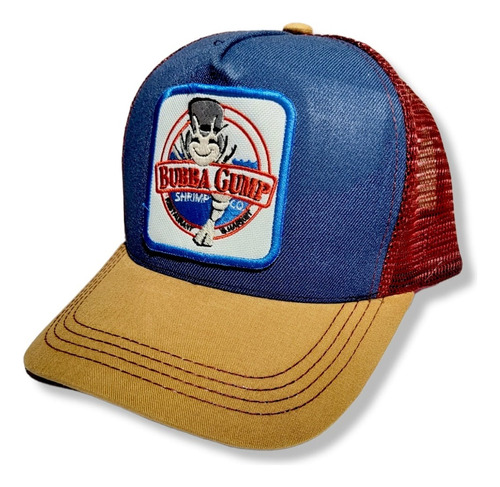 Gorra No Name Bubba Gump Parche Bordado Regulable