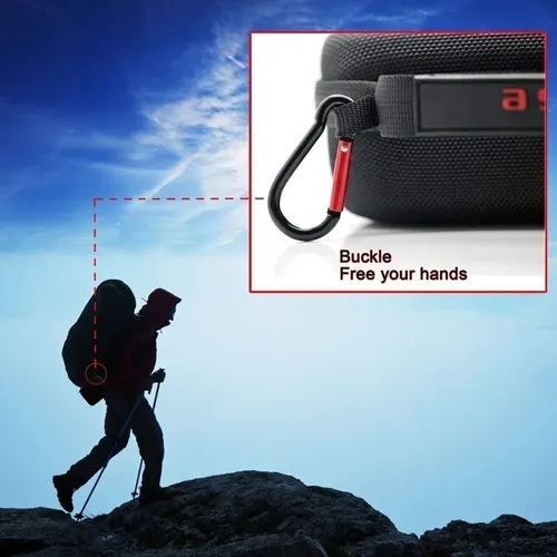Estuche Rígido Smatree SmaCase G160 Para GoPro Hero 4/5/6 – Protección EVA Con Mosquetón Y Correa De Mano