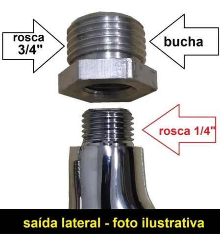 Torneira Maq Lavar Louça Filtro 3/4 2143 C80 Corpo Preto Tpm Acabamento Fosco